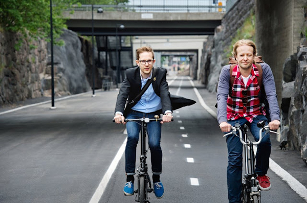 Il Baana Bicycle Corridor di Helsinki