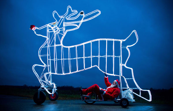 La bici di Babbo Natale di Didi Senft