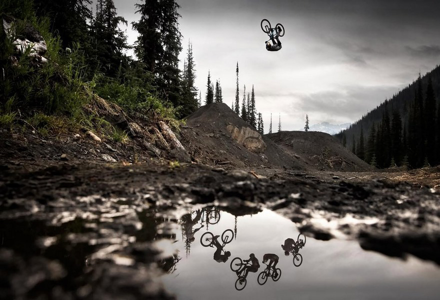 Mountain bike flip di Thomas Genon