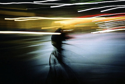 In bici di notte