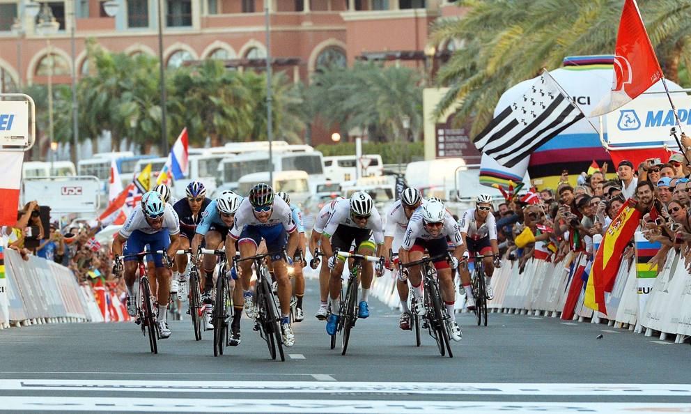 Sagan, Cavendish e Boonen in volata a Doha 2016