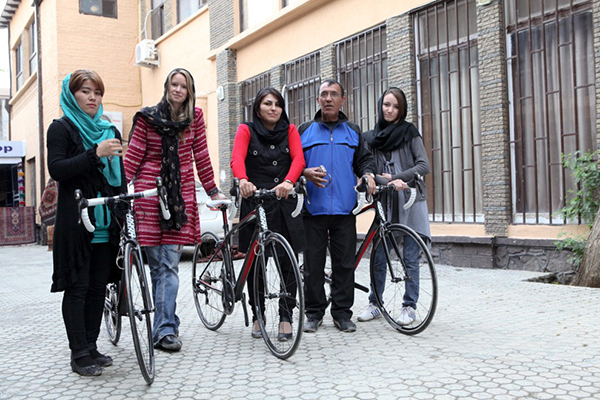 Squadra afgana femminile di ciclismo