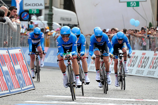 Team Garmin-Barracuda al Giro d'Italia