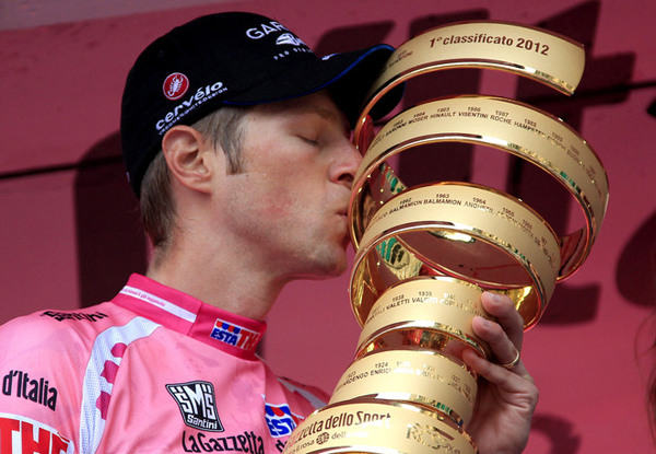 Ryder Hesjedal vince il Giro d'Italia 2012