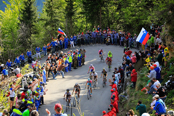 Il Giro d'Italia 2013 sull'Altopiano del Montasio