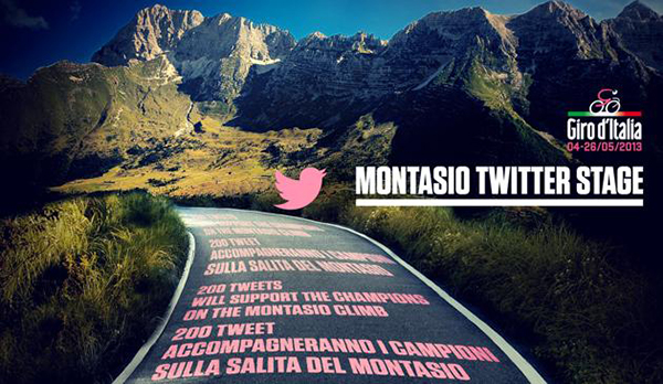 200 tweet sull'altopiano del Montasio per il Giro 2013
