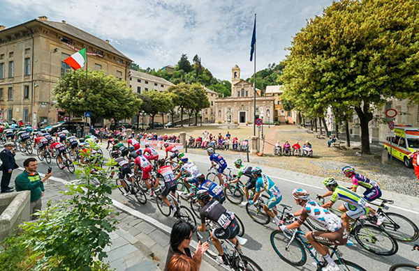 Il Giro d'Italia 2014 e il Santuario di Savona