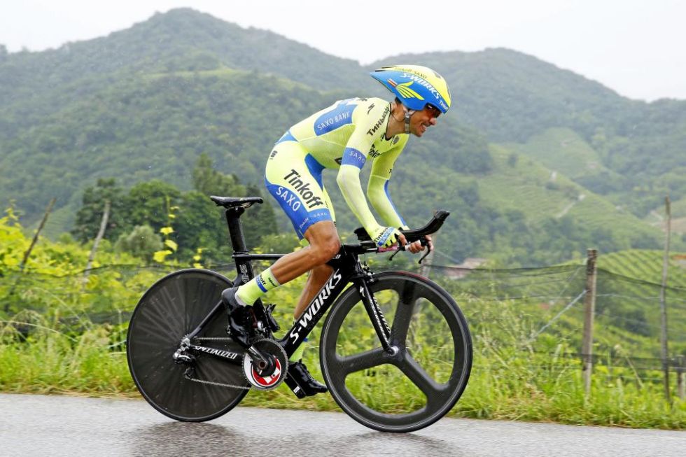 Contador a cronometro al Giro 2015