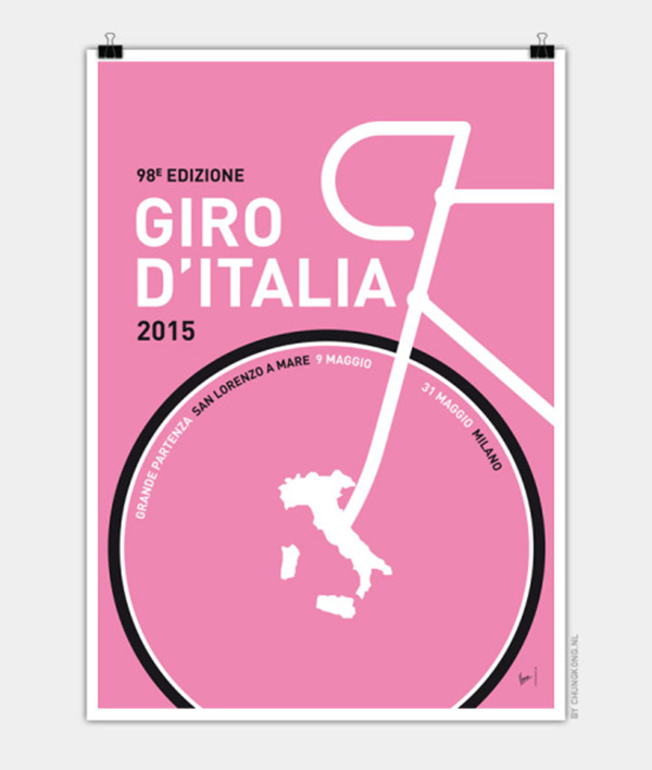 Poster del Giro d'Italia 2015