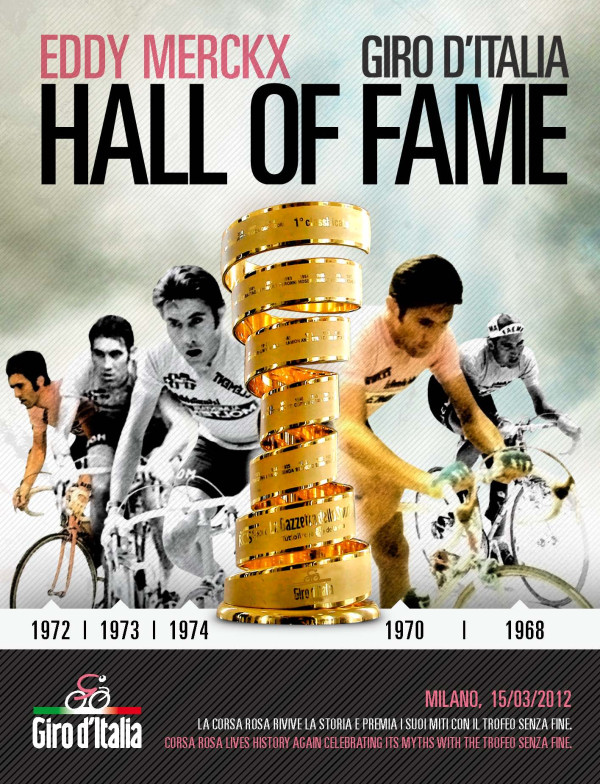 Giro d'Italia Hall of Fame Eddy Merckx