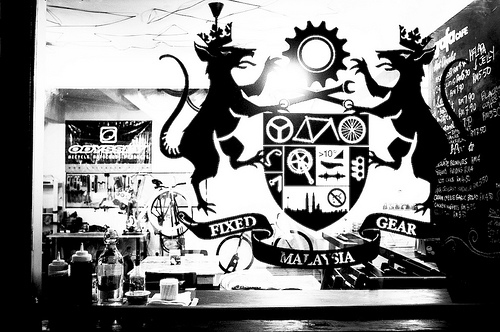 Il Grafa fixed gear bike cafe