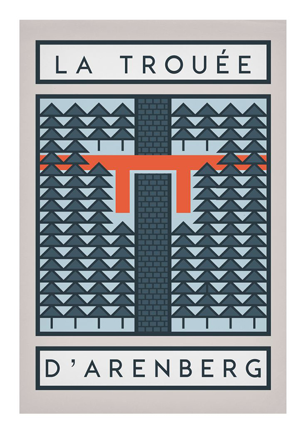 La Trouée d'Arenberg poster