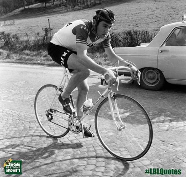 La prima Liegi-Bastogne-Liegi di Eddy Merckx
