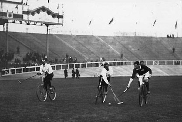 Il bike polo ai Giochi Olimpici di Londra 1908