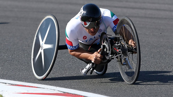 Alex Zanardi alle Paralimpiadi di Londra 2012