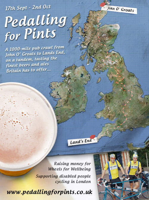 Manifesto del Pedalling for pints