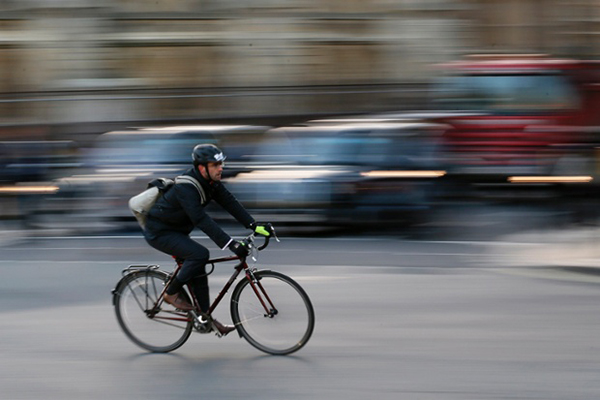 Pendolare in bici a Londra