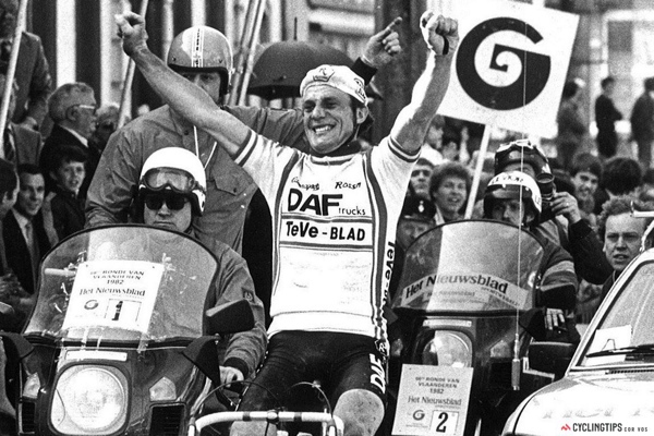 Rene Martens al Ronde Van Vlaanderen 1982