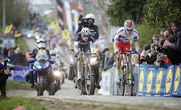 Kristoff e Terpstra alla Ronde van Vlaanderen 2015
