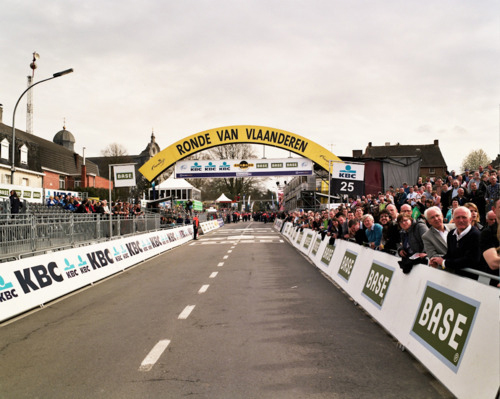 L'arrivo del Giro delle Fiandre