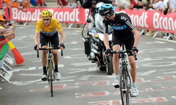 Froome e Wiggins al Tour 2012