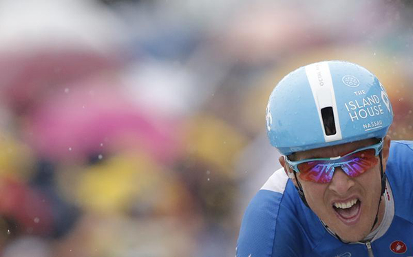 Ramunas Navardauskas al Tour de France 2014