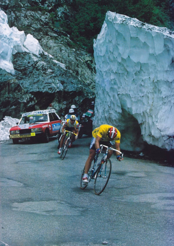 La neve del Tour de France