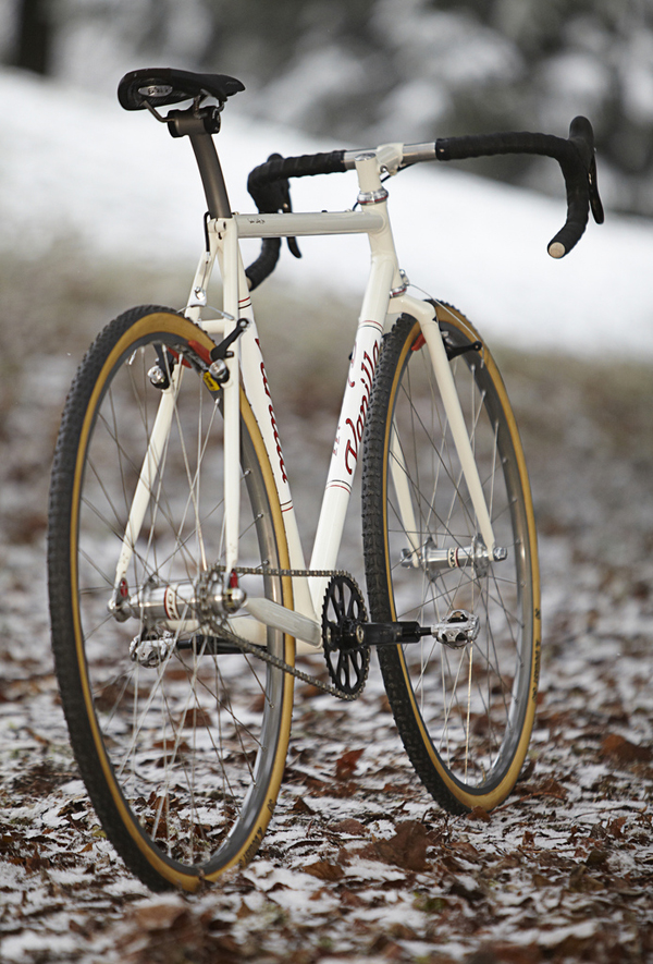 Vanilla Cream Cross Bike