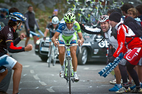 Nibali alla Vuelta 2011