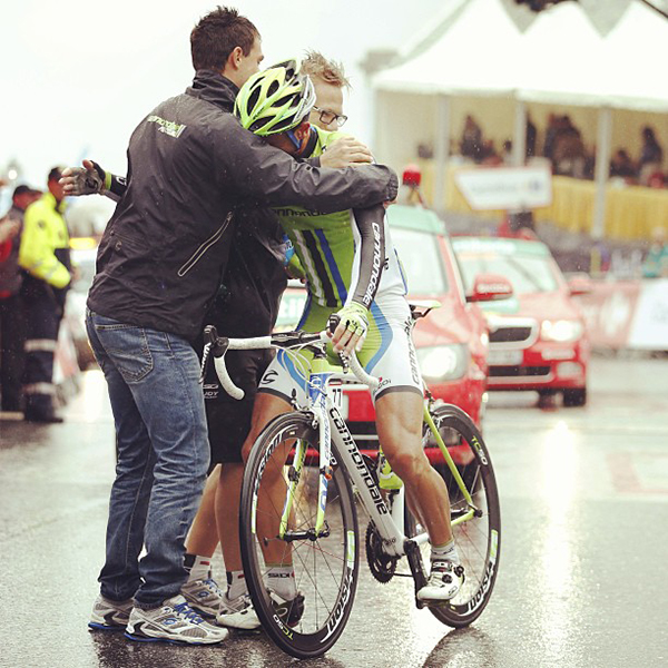 Daniele Ratto alla Vuelta 2013