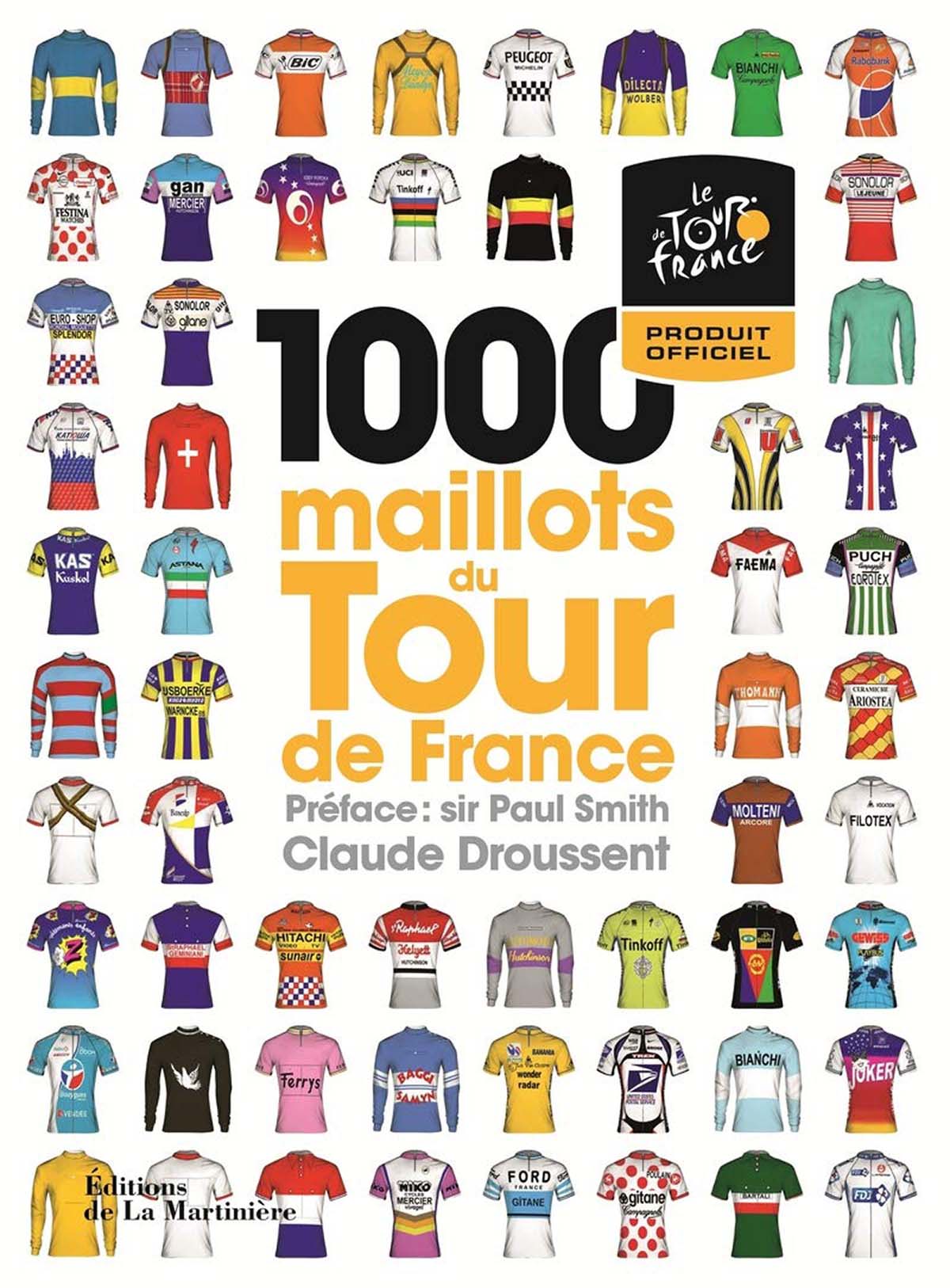 Copertina di 1000 maillots du Tour de France
