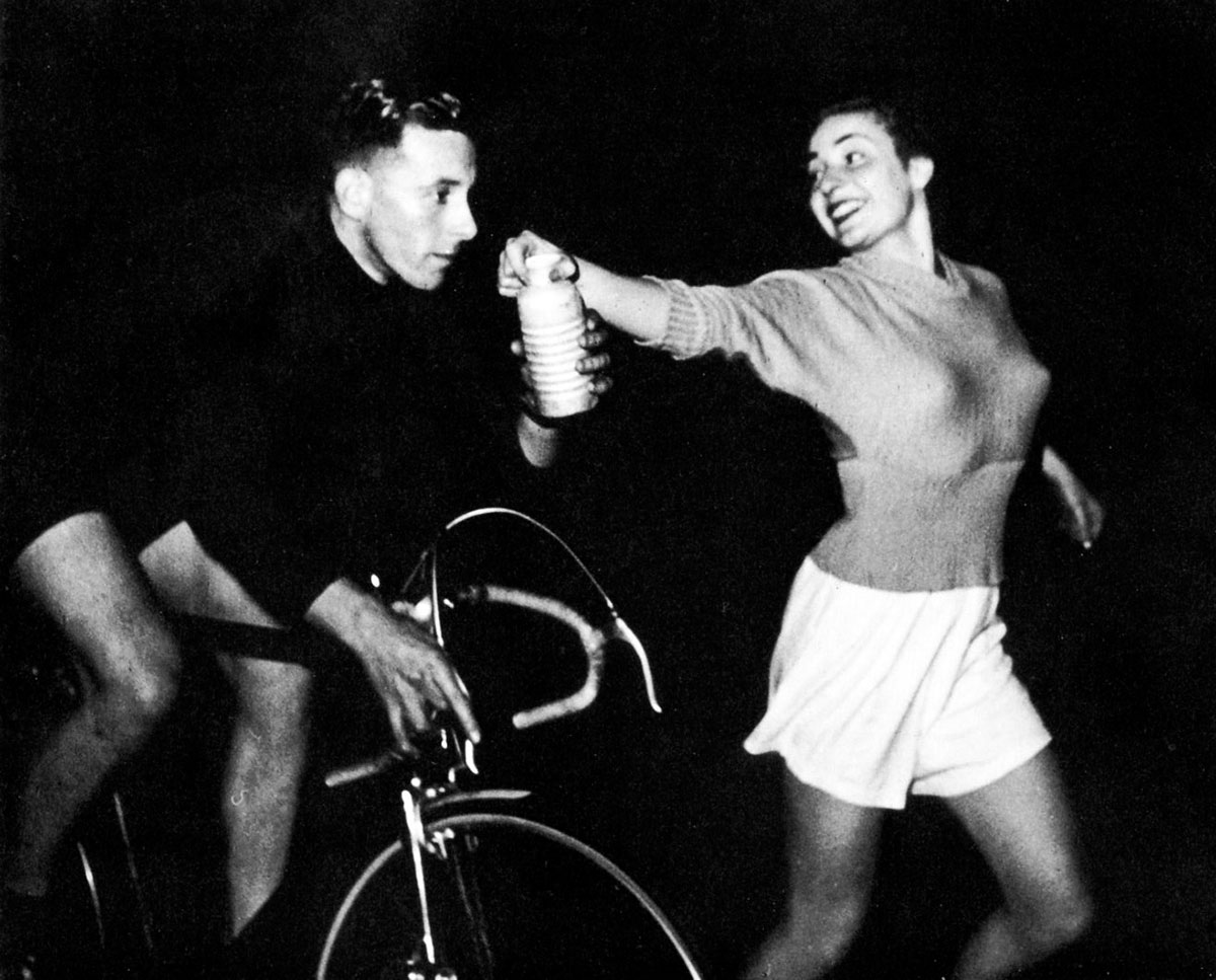 Bert Hardy, the bicycle