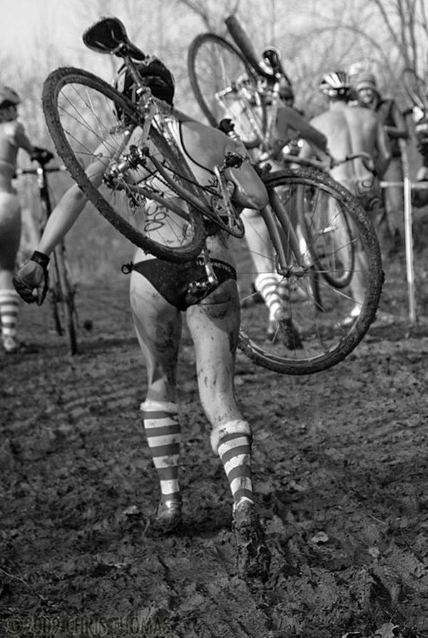 Ciclocross in biancheria intima