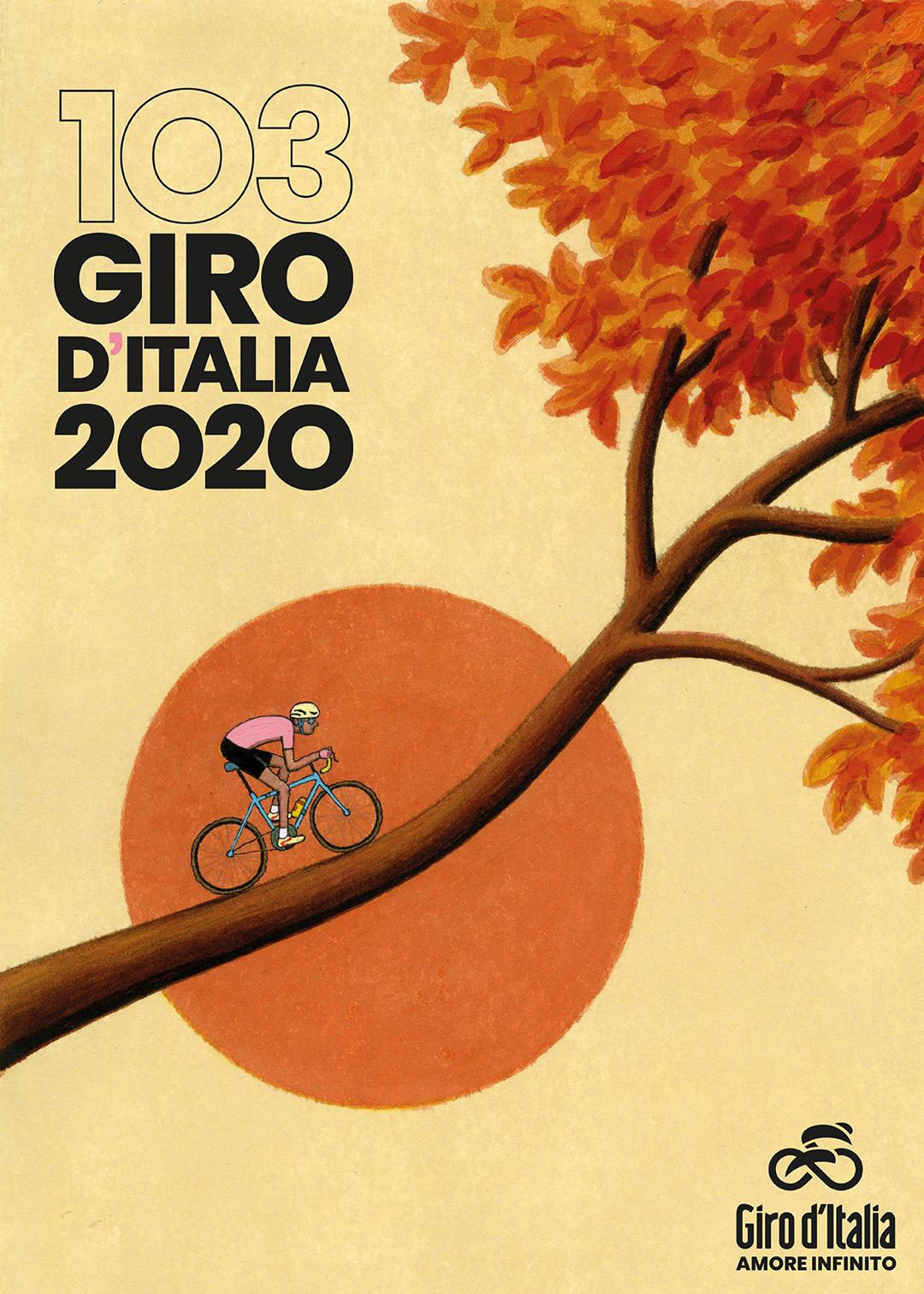 Poster del Giro d'Italia 2020