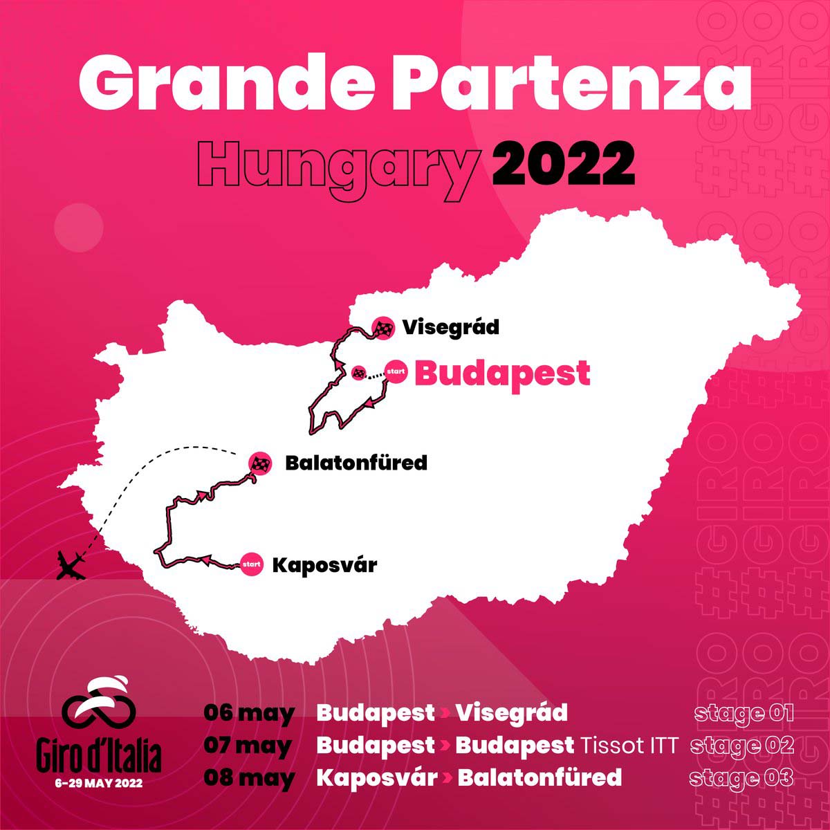 La Grande Partenza del Giro d'Italia 2022