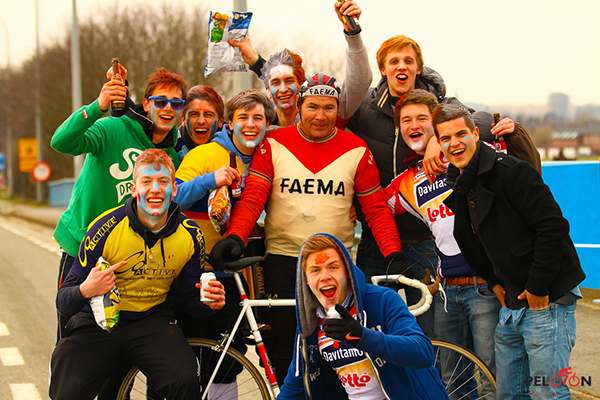Tifosi al Giro delle Fiandre 2013