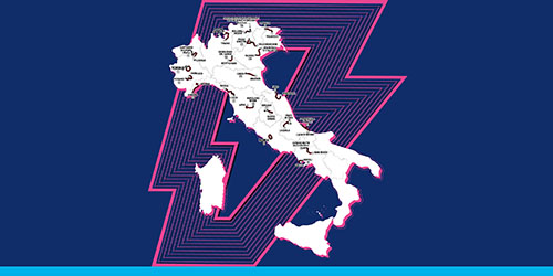 Il percorso del Giro-E 2024