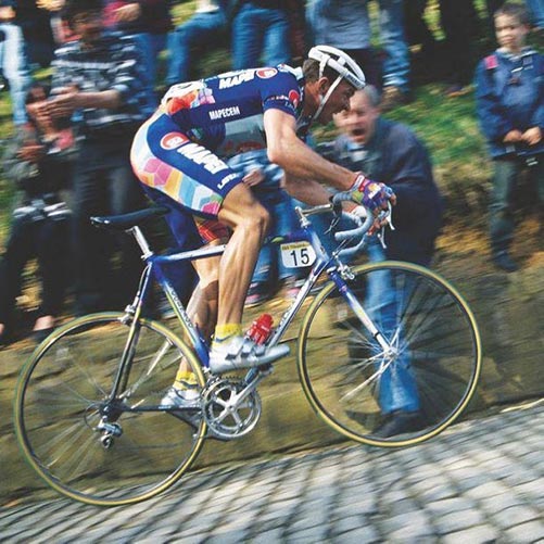 Johan Museeuw al Giro delle Fiandre