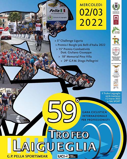 Poster del Trofeo Laigueglia 2022
